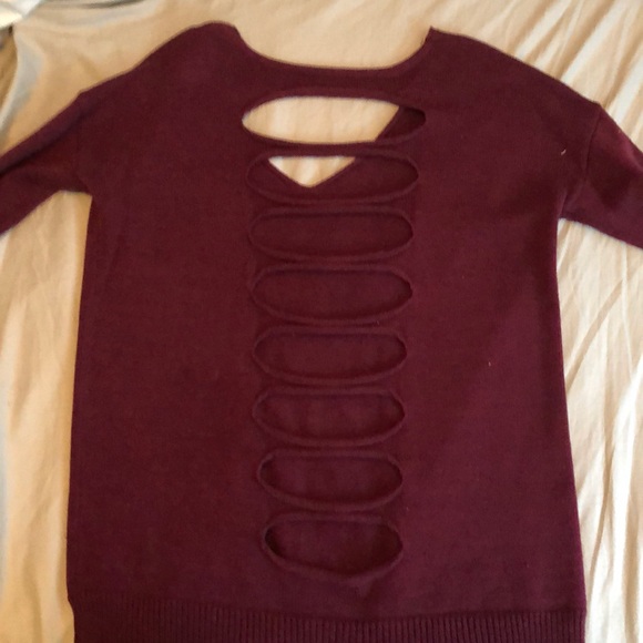 Ripped Back Sweater - Picture 4 of 4